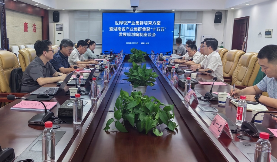 敢為人先促改革 匯智聚力建集群 —— 我院赴湖南工信廳匯報(bào)湖南省產(chǎn)業(yè)集群集